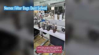 धूल नियंत्रण के लिए औद्योगिक नोमेक्स फ़िल्टर बैग
