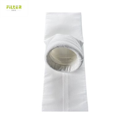 गुणवत्ता  450GSM~550GSM Polyester Filter Bag for Dust Collector कारखाना