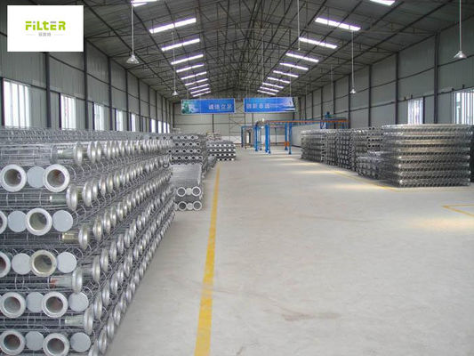 स्टील प्लांट के लिए स्पुन बॉन्ड्ड पॉलिएस्टर एंटी स्टैटिक फिल्टर बैग