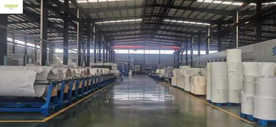 धूल कलेक्टर फिल्टर बैग नोमेक्स अरामाइड एसएस रिंग टॉप के साथ