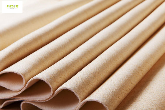 उच्च तापमान नोमेक्स अरामाइड धूल फिल्टर लकड़ी के कोयला धूल के लिए कपड़े बैग