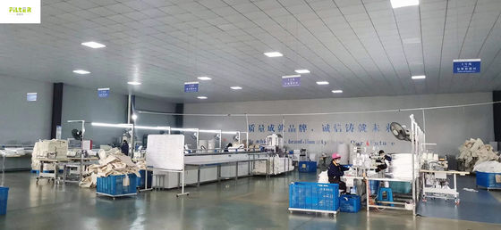 धूल संकलक के लिए गोल फ्लैट नोमेक्स पीपी पी 84 पीटीएफई पीपीएस फाइबरग्लास फिल्टर बैग