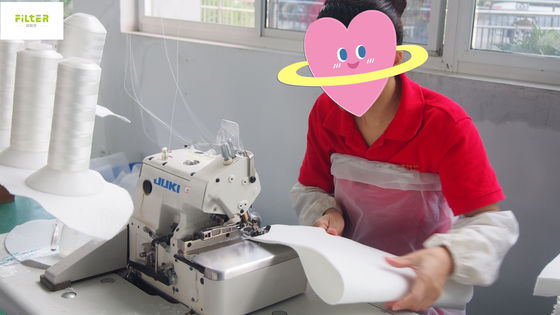 पानी के निस्पंदन के लिए 10 यू पीपी तरल फिल्टर बैग 7"X22"