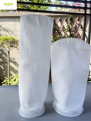 पानी के निस्पंदन के लिए 10 यू पीपी तरल फिल्टर बैग 7"X22"
