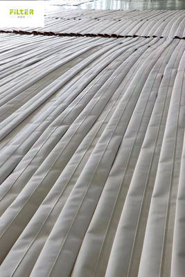 पीटीएफई स्क्रिम 750 ग्राम धूल कलेक्टर फिल्टर बैग कस्टम आकार