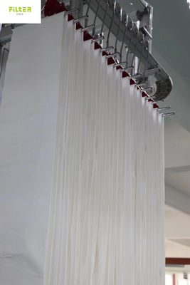 100% पीटीएफई फाइबर बैगहाउस धुआं उपचार के लिए पीटीएफई फिल्टर बैग