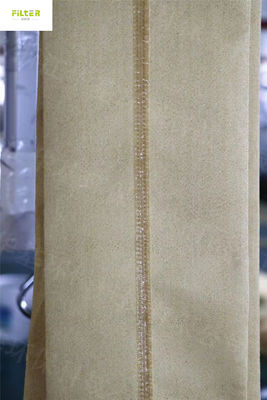 उच्च तापमान सिलिकॉन गोंद के साथ औद्योगिक नोमेक्स अरामाइड फिल्टर मोजे