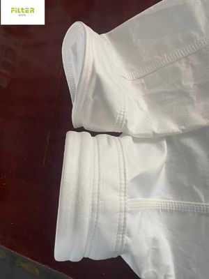 डिस्क तल पीटीएफई झिल्ली फिल्टर मोजे SS304 स्पैनबैंड कचरा दहन के लिए