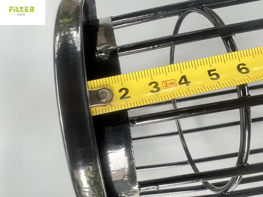 वायु फिल्टर पिंजरे कार्बन स्टील या SS304फिल्टर बैग पिंजरे धूल कलेक्टर के लिए