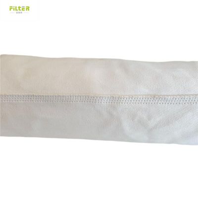 2.2 मिमी मोटी फाइबरग्लास फिल्टर बैग पीटीएफई डुबकी उपचार के साथ