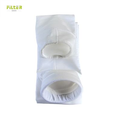 सामान्य तापमान 450GSM~550GSM पॉलिएस्टर फिल्टर बैग