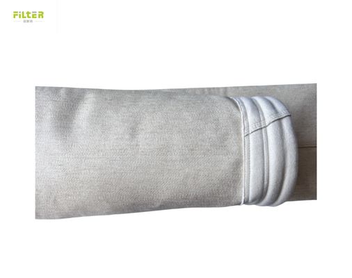 सीमेंट प्लांट के लिए 450 ग्राम से 550 ग्राम नोमेक्स पीटीएफएफई झिल्ली फिल्टर बैग