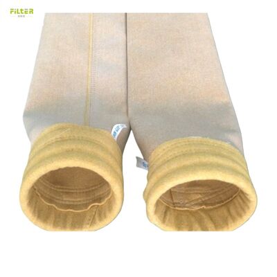 औद्योगिक ग्रेड पीपीएस पी८४ पीटीएफई फिल्टर बैग विभिन्न संयंत्रों में धूल फिल्ट्रेशन के लिए सिंगिंग कैलेंडरिंग और पीटीएफई डुबकी उपचार के साथ