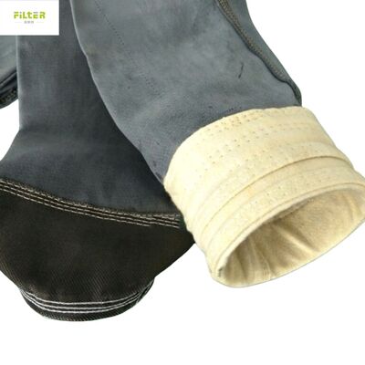 उच्च तापमान प्रतिरोधी फाइबरग्लास फिल्टर बैग रासायनिक संयंत्रों में उपयुक्त इस्पात मिल और कार्बन ब्लैक विनिर्माण प्रक्रियाओं