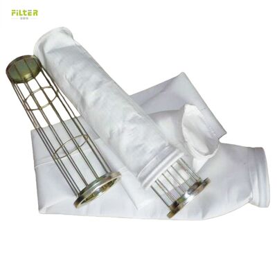 औद्योगिक दहन अनुप्रयोगों के लिए पीटीएफई कोटिंग के साथ पॉलिएस्टर अरामाइड फिल्टर बैग उच्च तन्यता शक्ति और रासायनिक प्रतिरोध