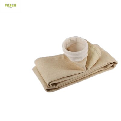 Heat resistant Polyester P84 PTFE Filter Bags for Asphalt Plants