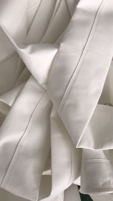 सीमेंट संयंत्र के लिए उच्च दक्षता वाले पॉलिएस्टर फिल्टर बैग एंटी-एसिड 450GSM~550GSM