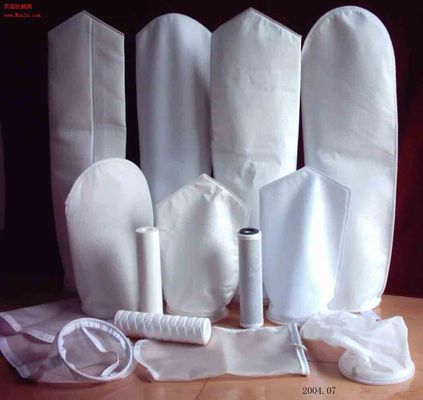 पीई मल्टीफिलामेंट मेष तरल फिल्टर बैग रेजिन उद्योग के लिए सिलाई धागा निर्माण