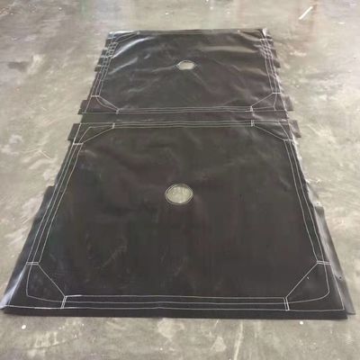 पॉकेट फिल्टर फिल्टर प्रेस कपड़े फिल्टर प्लेट के लिए उच्च आयामी स्थिरता