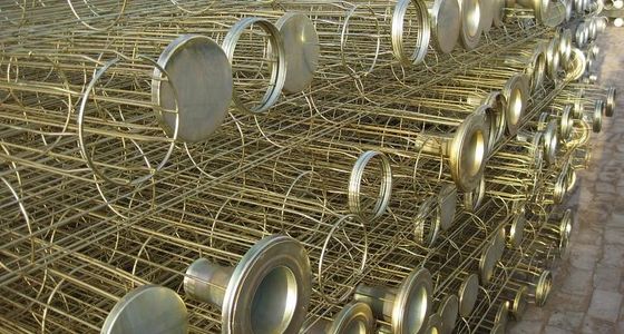 धूल संकलन फिल्टर बैग पिंजरे ऑर्गन सिलिकॉन जस्ती स्टेनलेस स्टील कार्बन स्टील