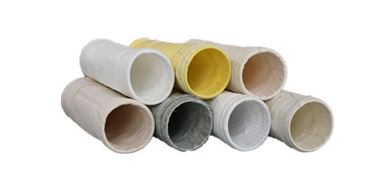 औद्योगिक पॉकेट पॉलीप्रोपाइलीन धूल निकालने वाले बैग 450GSM ~ 550GSM