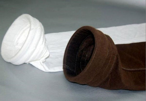 औद्योगिक पीटीएफई पीटीएफई पल्स जेट कपड़े फिल्टर बैग पानी और तेल सबूत उपचार