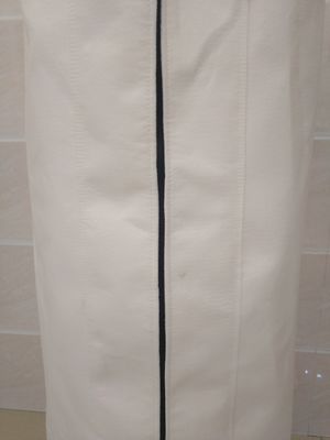 सफेद 0.1~2500um पॉलिएस्टर तरल फिल्टर बैग कस्टम Zipper के साथ बनाया