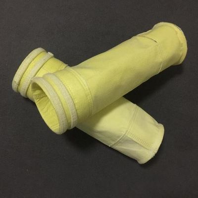 धूल संकलन 800GSM जेब FMS फाइबरग्लास फिल्टर बैग