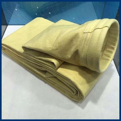 धूल संकलन 800GSM जेब FMS फाइबरग्लास फिल्टर बैग