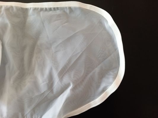 100% खाद्य ग्रेड नायलॉन वाटर फिल्टर बैग 300 माइक्रोन