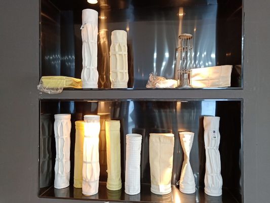 पॉलिएस्टर पीपीएस नोमेक्स पी 84 स्टार प्लीटेड फिल्टर बैग रिवर्स डस्ट कलेक्टर के लिए