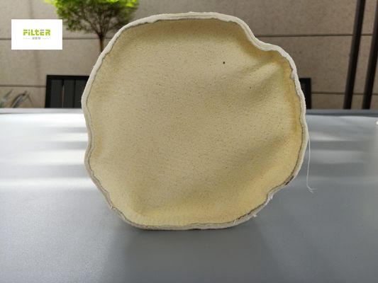 एंटी अल्कली एयर फिल्टर बैग एक्रिलिक नोमेक्स फाइबरग्लास कैलेंडरिंग