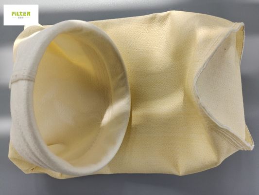 500GSM केमिकल इंडस्ट्रियल डस्ट कलेक्टर एंटी एसिड के लिए एक्रिलिक फिल्टर बैग