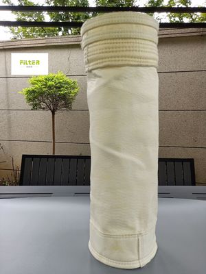 सीमेंट प्लांट स्टील प्लांट के लिए फाइबरग्लास उच्च तापमान फिल्टर बैग