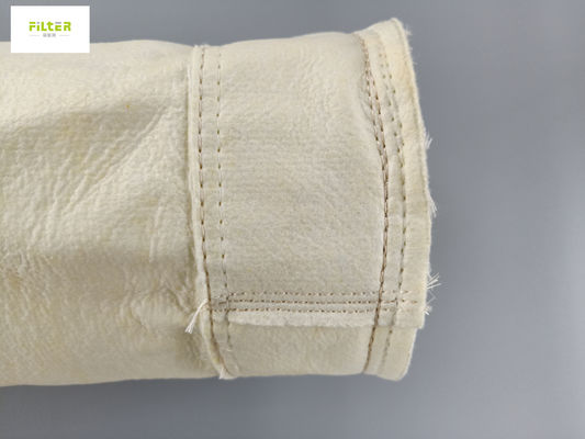 सीमेंट संयंत्र के लिए 750GSM फाइबरग्लास फिल्टर बैग पीटीएफई झिल्ली इस्पात संयंत्र