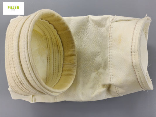 सीमेंट संयंत्र के लिए 750GSM फाइबरग्लास फिल्टर बैग पीटीएफई झिल्ली इस्पात संयंत्र