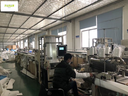 सीमेंट संयंत्र के लिए 750GSM फाइबरग्लास फिल्टर बैग पीटीएफई झिल्ली इस्पात संयंत्र