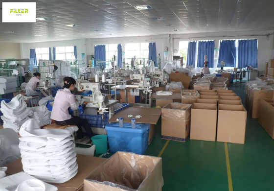 गर्म पिघलने वाले शरीर के साथ नायलॉन पॉलीप्रोपाइलीन फिल्टर बैग 5 50 100 200 300 माइक्रोन